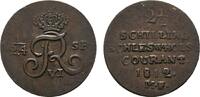 Schleswig-Holstein, Königliche Linie Zeitgenössische Fälschung des 2 1/2 Schilling Friedrich VI. 1808-1839 -