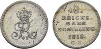 Schleswig-Holstein, Königliche Linie 8 Reichsbankschilling Friedrich VI. 1808-1839 -