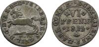Braunschweig-Wolfenbüttel 6 Pfennig Friedrich Wilhelm 1806-1815 -