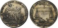 Medicina in nummis Versilberte Bronzemedaille Hungersnot und Teuerung -