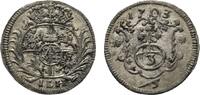 Sachsen-Albertinische Linie 3 Pfennig Friedrich August I. 1694-1733 -