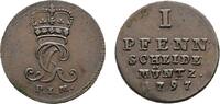 Braunschweig-Calenberg-Hannover Cu Pfennig Georg III. 1760-1820 -
