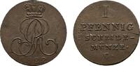 Braunschweig-Calenberg-Hannover Cu Pfennig Georg IV. 1820-1830 -