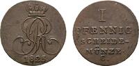 Braunschweig-Calenberg-Hannover Cu Pfennig Georg IV. 1820-1830 -