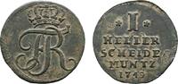 Hessen-Kassel Cu Heller Friedrich I. 1730-1751 -