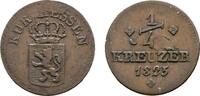 Hessen-Kassel Cu 1/4 Kreuzer Wilhelm II. 1821-1847 -