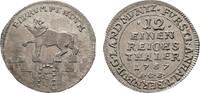 Anhalt-Bernburg 1/12 Taler Victor Friedrich 1721-1765 -