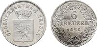 Hessen-Darmstadt 6 Kreuzer Ludwig III. 1848-1877 -