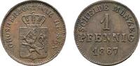 Hessen-Darmstadt Cu Pfennig Ludwig III. 1848-1877 -
