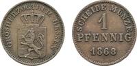 Hessen-Darmstadt Cu Pfennig Ludwig III. 1848-1877 -