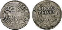 Sachsen-Gotha-Altenburg 1/12 Taler Friedrich I. 1675-1691 -