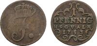 Sachsen-Gotha-Altenburg Cu Pfennig Friedrich III. 1732-1772 -