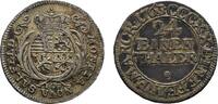 Sachsen-Coburg-Saalfeld 1/24 Taler Franz Josias 1745-1764 -
