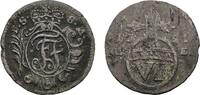 Sachsen-Coburg-Saalfeld 6 Pfennig Franz Josias 1745-1764 -