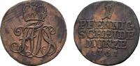 Sachsen-Coburg-Saalfeld Cu Pfennig Franz Josias 1745-1764 -