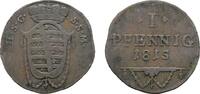 Sachsen-Coburg-Saalfeld Cu Pfennig Ernst 1806-1826 -