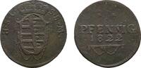 Sachsen-Coburg-Saalfeld Cu Pfennig Ernst 1806-1826 -