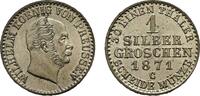 Brandenburg-Preußen Silbergroschen Wilhelm I. 1861-1888 -