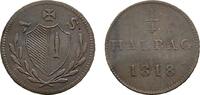 Frankfurt, Stadt Cu 1/4 Halbag Judenpfennige -