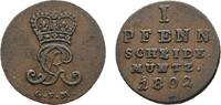 Braunschweig-Calenberg-Hannover Cu Pfennig Georg III. 1760-1820 -