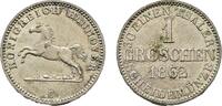 Braunschweig-Calenberg-Hannover Groschen 1862 B Georg V. 1851-1866 EF