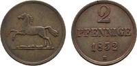 Braunschweig-Wolfenbüttel Cu 2 Pfennig Wilhelm 1831-1884 -