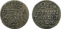 Oldenburg 1/24 Taler Friedrich von Dänemark 1746-1766 -