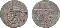 Oldenburg 4 Pfennig Friedrich von Dänemark 1746-1766 -