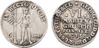 Braunschweig-Calenberg-Hannover 6 Mariengroschen Georg Ludwig 1698-1714 -