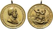 Schleswig-Holstein-Sonderburg-Augustenburg Medaille Friedrich VIII. 1863-1866 -