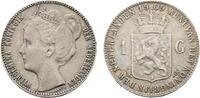 Niederlande-Königreich 1 Gulden Wilhelmina I. 1890-1948 -