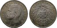 Bayern 5 Mark 1913 D Otto 1886-1913 Schöne Patina. EF