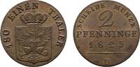 Brandenburg-Preußen Cu 2 Pfennig Friedrich Wilhelm III. 1797-1840 -