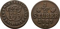Jülich-Berg Cu 1/2 Stüber Karl Theodor 1742-1799 -