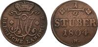 Jülich-Berg Cu 1/2 Stüber Maximilian Joseph von Bayern 1799-1806 -