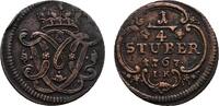 Köln, Erzbistum Cu 1/4 Stüber Maximilian Friedrich von Königseck 1761-1784 -
