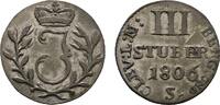 Jülich-Berg 3 Stüber Maximilian Joseph von Bayern 1799-1806 -