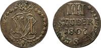 Jülich-Berg Zeitgenössische Fälschung des 3 Stüber Maximilian Joseph von Bayern 1799-1806 -