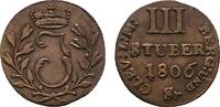 Jülich-Berg Zeitgenössische Fälschung des 3 Stüber Joachim 1806-1808 -