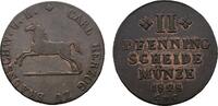 Braunschweig-Wolfenbüttel Cu 2 Pfennig Karl 1815-1830 -