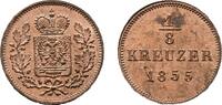 Schwarzburg-Rudolstadt Cu 1/8 Kreuzer Friedrich Günther 1807-1867 -