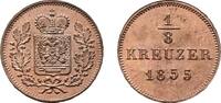 Schwarzburg-Rudolstadt Cu 1/8 Kreuzer Friedrich Günther 1807-1867 -