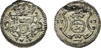 Sachsen-Albertinische Linie 3 Pfennig Friedrich August II. 1733-1763 -