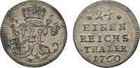 Sachsen-Hildburghausen 1/24 Taler Ernst Friedrich Karl 1745-1780 -