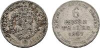 Hessen-Kassel 1/6 Taler Wilhelm II. und Friedrich Wilhelm 1831-1847 -