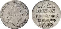 Brandenburg-Preußen 1/12 Taler 1752 A, Berlin Friedrich II. 1740-1786 Etwas rauher Schrötling, VF