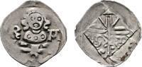 Pfalz-Oberpfalz Pfennig auf Regensburger Schlag Rupert I. 1350-1390 -