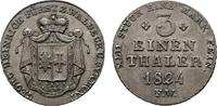 Waldeck 1/3 Taler Georg Heinrich 1813-1845 -