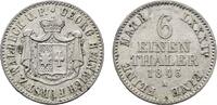 Waldeck 1/6 Taler Georg Heinrich 1813-1845 -