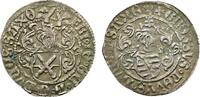 Sachsen-Kurfürstentum Zinsgroschen Friedrich III., Johann und Georg 1507-1525 -